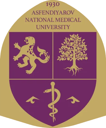 S.D. Asfendiyarov Kazakh National Medical University logo